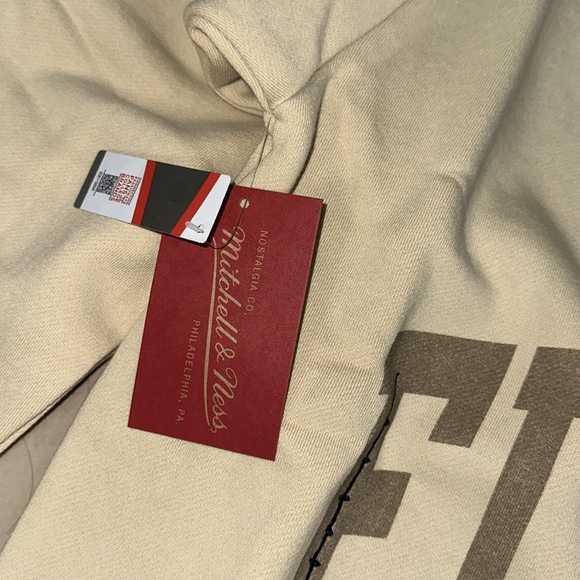 Florida Gators Cactus Jack x M&N Unisex Pullover Sweatshirt – Tan - Picture 4 of 5